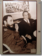 The museums on Brijuni commemorate Marshal Tito's time on teh island, meeting with world leaders like Fidel Castro.