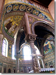 Porec's Basilica of Euphrasius is swathed in early Byzatine mosaics.