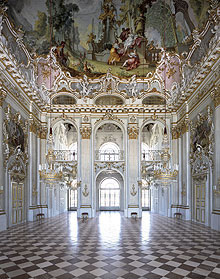 The Great Hall of Schloss Nymphenburg, Munich