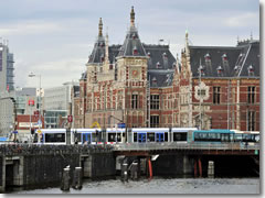 Central Station in Amsterdam