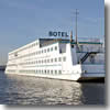 The floating Botel Hotel, Amsterdam