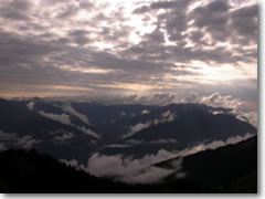 The view from Hurricane Ridge in Olympic National Park in Washington.