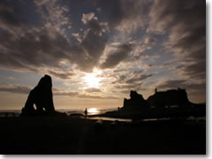 Sunset at Ruby Beach on Washington's Olympic Peninsula