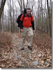 David Blais, on his first day backpacking ever, begins to rethink his summer plans to hike the entire Appalachian Trail