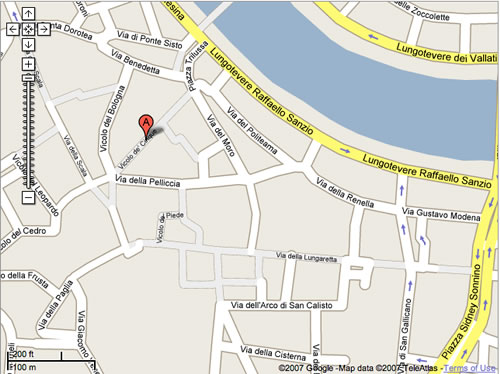 Google Map of Rome