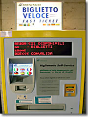 Automated ticket machines in european rail stations
