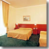 A room at the Hotel Astoria Garden in Rome, Italy