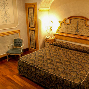 A room at  the Hotel Villa San Pio in Rome, Italy