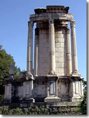 The Temple of Vesta in teh Roman Forum