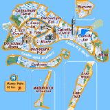 Map of venice hotels
