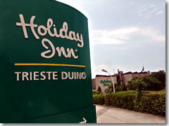 A Holiday Inn outside Trieste, Italy