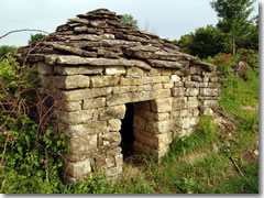 A kazuni drystone hut