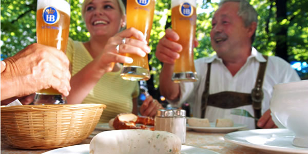 Beer gardens in Munich