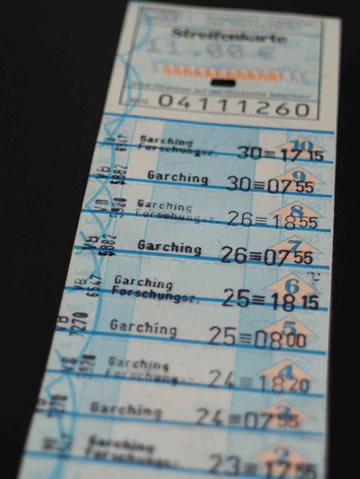 munich short trip ticket