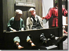 In the stocks at Dublinia