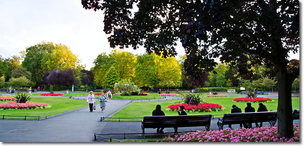 St. Stephen's Green park, Dublin