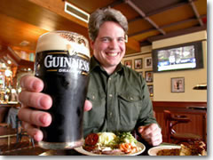 O'Flaherty's, a corner carvery in the Co. Meath town fo Navan, serves up heaping platters of roasted carved meats for $9&mdash;and the Guinness with which to wash it down