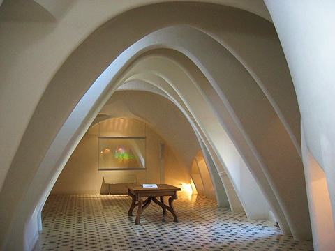 A room inside an apartment of Casa Battl�, Barcelona