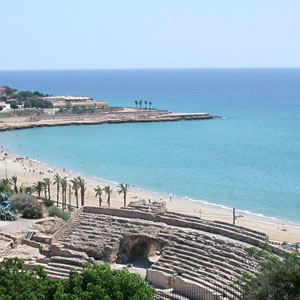 The Roman amphitheater at Tarragona