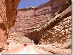 In Utah, they call this dry wash in Capitol Reef National park a 