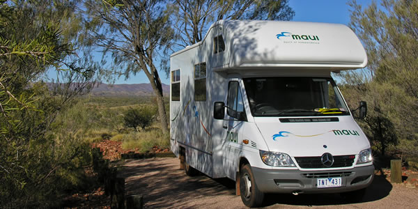 An RV in Australia
