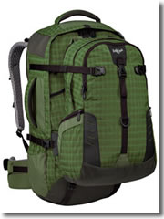 The Eagle Creek Thrive 65L travel backpack with zip-off daypack