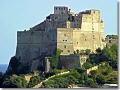 The 16th century Castello di Baia