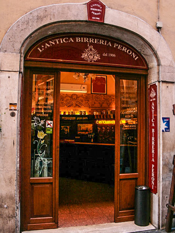 Birreria Peroni Restaurant in Rome, Italy; Photo courtesy of Birreria Peroni