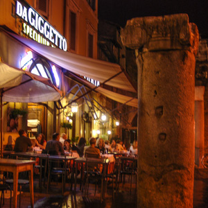 Da Giggetto Restaurant in Rome, Italy