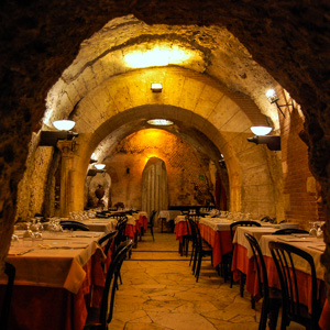 Da Pancrazio Restaurant in Rome, Italy