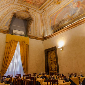 L'Eau Vive Restaurant in Rome, Italy