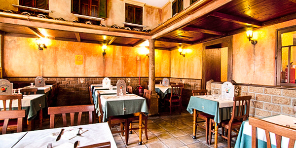 The dining room at Insalata Ricca - Vaticano