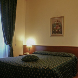 A room in the Hotel Fenicia in Rome, Italy