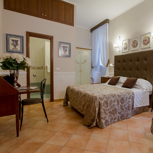 A room at the Hotel Navona, Rome