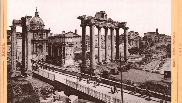 The Roman Forum through the ages