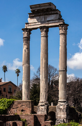 Temple of Castor and Pollux, Roman Forum, Rome