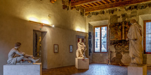 The Sala dell'Ares Ludovisi in the Museo Nazionale Romano's Palazzo Altemps branch
