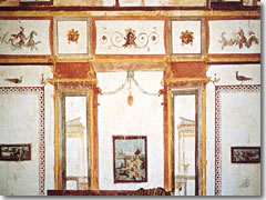 Frescoes in Nero's Domus Aurea