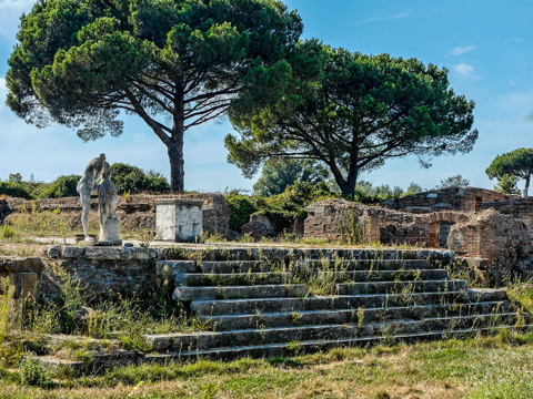 Temple of Herakles at Ostia, Antica