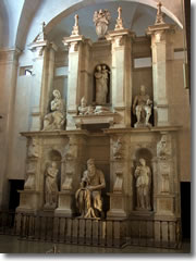 The Tomb of Julius II by Michelangelo in Rome's San Pietro in Vincoli