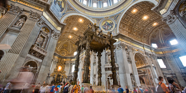 Altar of St. Peter's in Rome