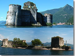 The Castelli di Cannero, or Maplaga Castles.