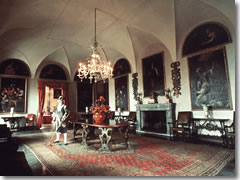 A room in the Palazzo Borromeo on Isola Madre.