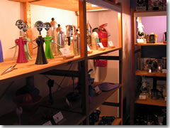 The designer housewares shop at the Forum Museum of Omegna, Lake Orta
