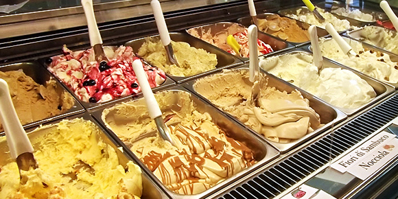 Gelato (ice cream) in Italy