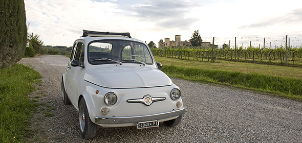 See Italy from a Fiat 500