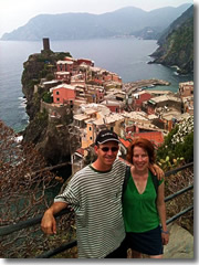 A side trip from Florence to hike the Cinque Terre coastal fishing villages.