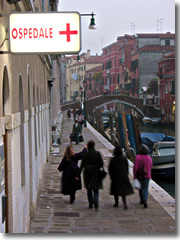 A hospital in Venice