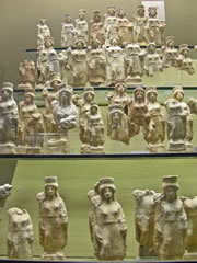 5th century BC votive statuettes dedicated to Demeter/Ceres and Kore/Persephone