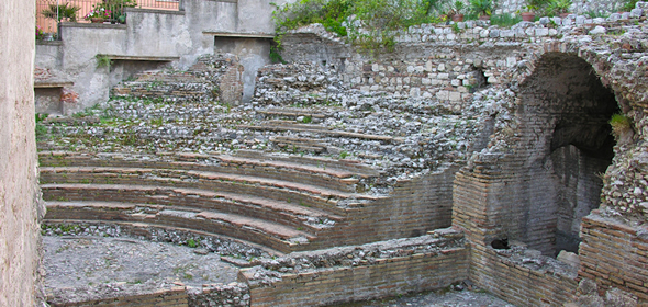 The Roman Odeon of Taormina